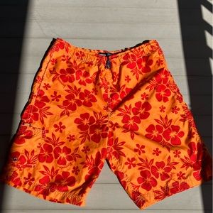 Vintage Abercrombie & Fitch Swim Shorts Hawaiian Medium